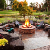 Krajina design oblasti země na podzim: 100 krásných nápadů